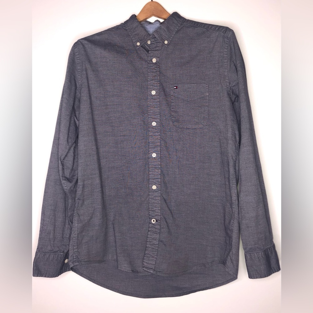 Tommy Hilfiger Classic fit Men’s Button down shirt Blue size Medium